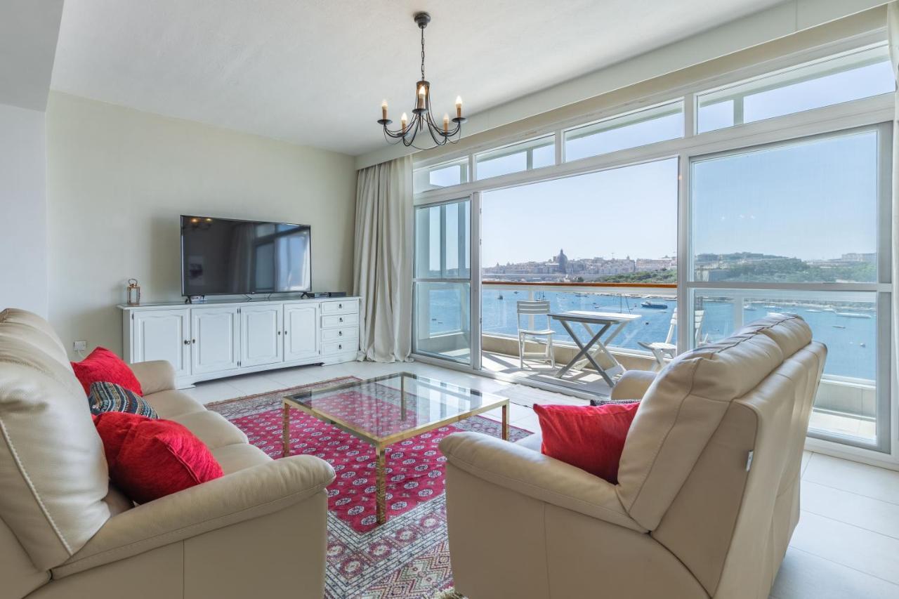 Stunning - Seafront 3-Bedroom 6Th Floor سليمة المظهر الخارجي الصورة